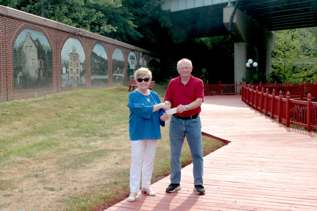 Wellsville receives donation for boardwalk repairs News, Sports, Jobs